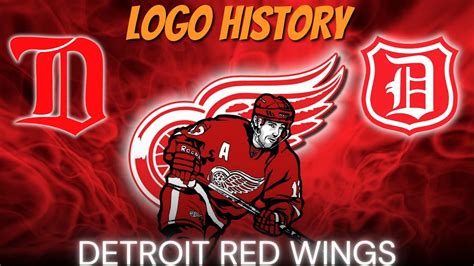 detroit red wings logo history  story untold    youtube