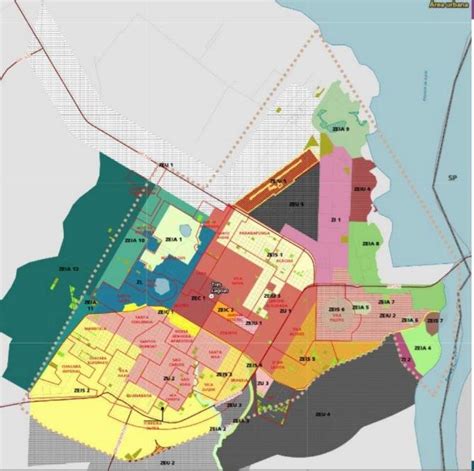 Proposta Zoneamento Plano Diretor do Município de Três Lagoas MS