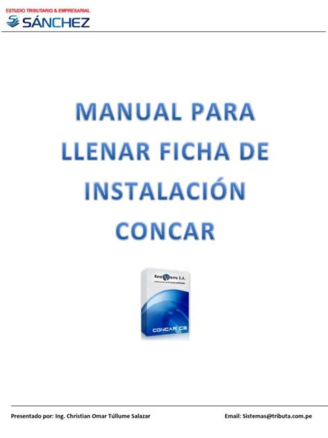 PDF Manual Para Llenar Ficha de Instalación DOKUMEN TIPS