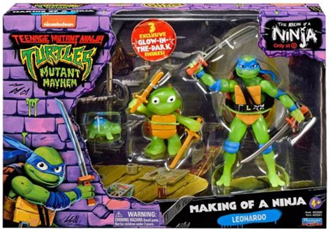 Teenage Mutant Ninja Turtles Mutant Mayhem The Making Of A Ninja Leonardo Exclusive 45 Action