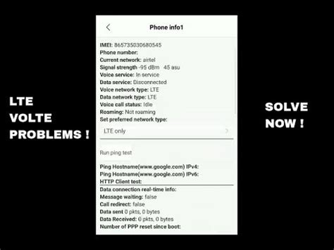How To Solve All Sim Lte Volte Problems Youtube