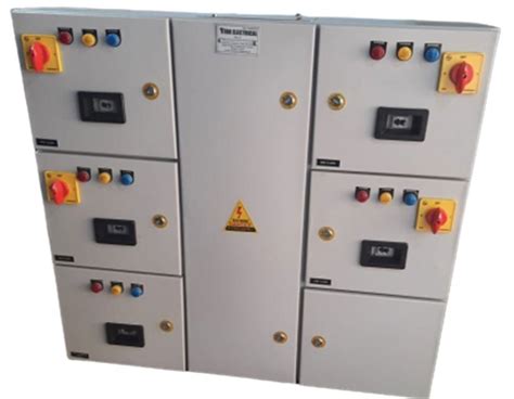 Automatic Industrial Power Control Panel Operating Voltage V