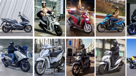 Estas son las motos más vendidas en España reino de los scooters