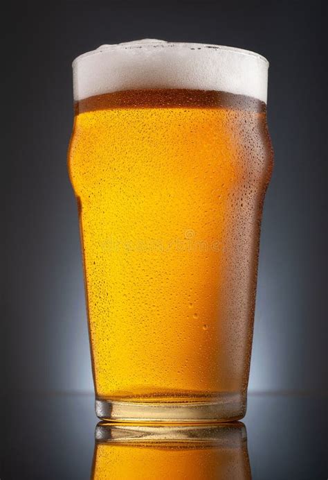 Glass of Lager Beer or Ale stock photo. Image of lager - 172789170