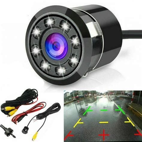 Car Rear View Backup Camera Cmos Reverse Led Night Vision