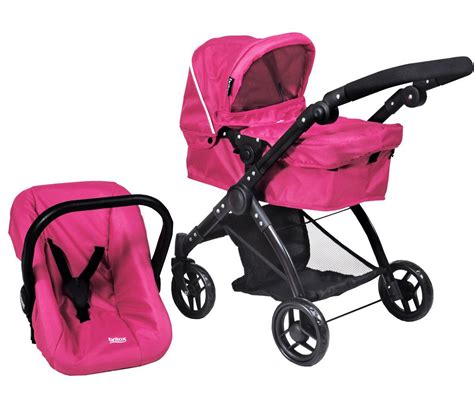 Britax Smile 3in1 Pram Doll Toy Hot Pink