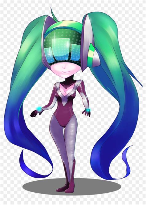 Dj Sona By Yokochif On Deviantart Dj Sona Png Full Size Png