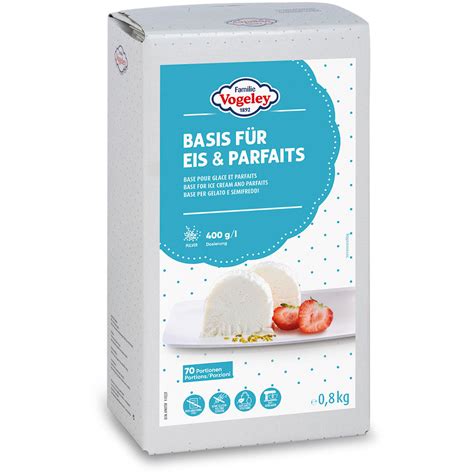 Transgourmet Österreich Vogeley Basis für Eis und Parfaits 800 g