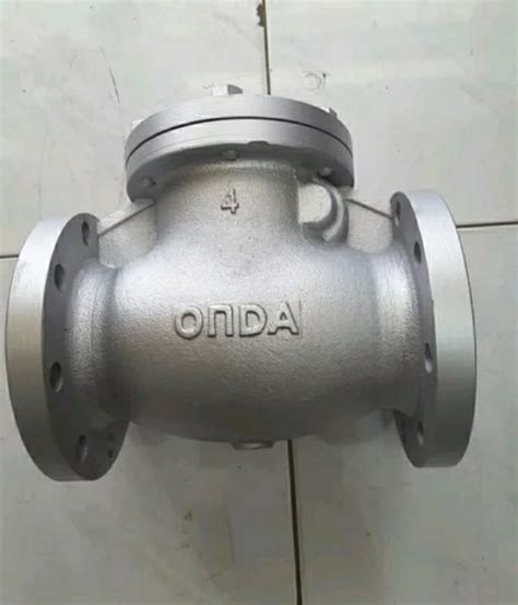 Jual ONDA Check Valve ONDA 4 Inch Cast Iron Swing JIS 10K 100S Di Lapak