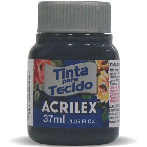 Tinta Para Tecido Fosca 37ML Azul Petroleo Submarino