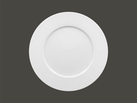 Assiette plate rond blanc porcelaine Ø 22 cm Evolution Rak ECOTEL ANNECY