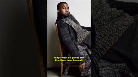 KANYE WEST BİR GÜNDE 25 MİLYON DOLAR KAZANDI MeyzileYoutubeShorts