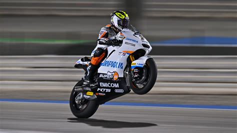 Moto2 Qatar Barry Baltus termine deuxième et soffre le premier