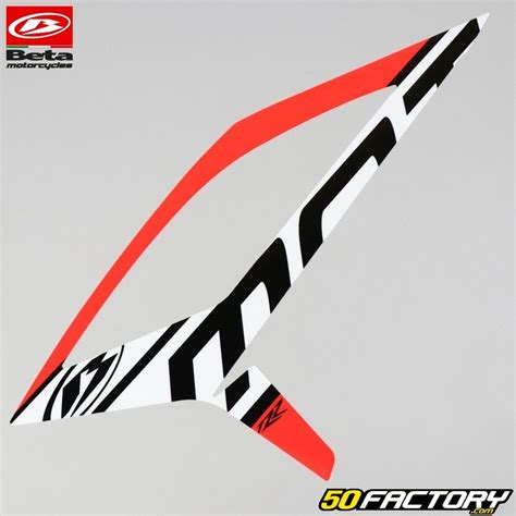 Kit grafiche adesivi Beta RR Motard 50 dal 2021 nero originale â