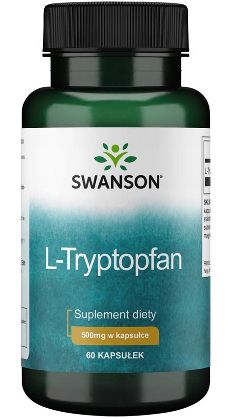 SWANSON L TRYPTOFAN Tryptophan 500mg ANTYDEPRESANT 5272331731 Allegro Pl