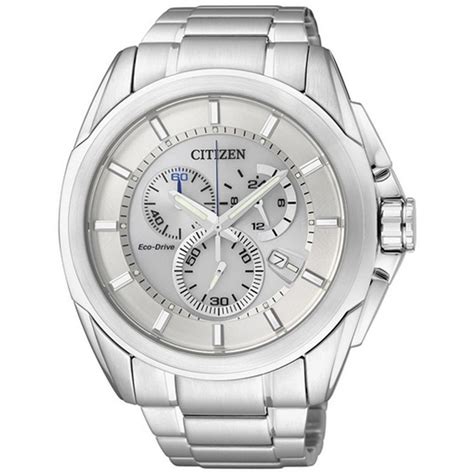 Relógio Citizen Masculino Eco Drive Cronógrafo safira At0821 59a