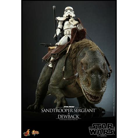 Star Wars A New Hope Sandtrooper Sergeant And Dewback 16 Scale