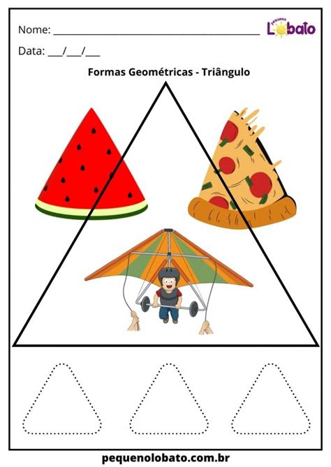 Atividades Formas Geométricas para Imprimir