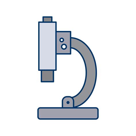 Vector Microscope Icon Vector Art At Vecteezy