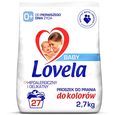 Lovela BABY Proszek Dla Dzieci Prania Kolor 2 7kg 10093920126 Allegro Pl