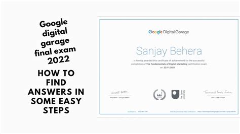 Google Digital Garage Final Exam Answer New Update Google Digital