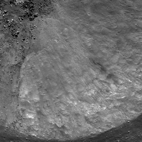 Crater Debris Lunar Reconnaissance Orbiter Camera