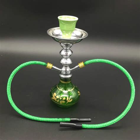 1pc Nice Mini Hookah 7 87 Portable Shisha Water Pipe Smoking Tobacco Hookah Flower Narghile 2