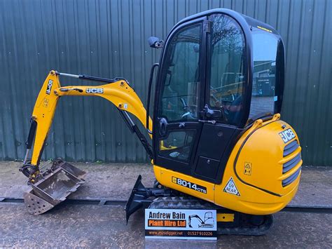 Digger Bidder Jcb 8014 Mini Digger 15 Tonne Full Cab And Heater