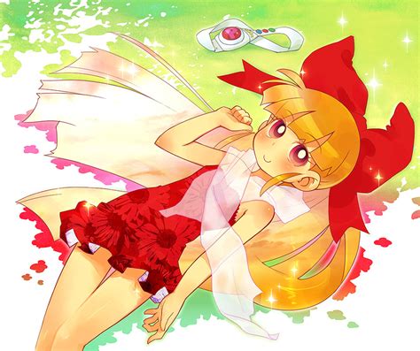 Akazutsumi Momoko And Hyper Blossom Powerpuff Girls Z Drawn By Minawa