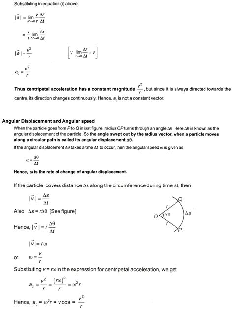 What Is The Derivation For Circular Motion