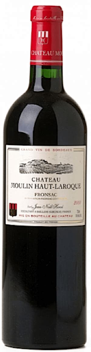 Vinho Chateau Moulin Haut Laroque 750ml Banca Do Ramon