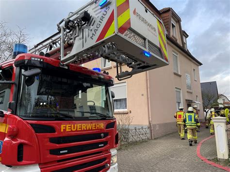 Ff Bad Salzuflen Zwei Menschen Bei K Chenbrand Zum Teil Schwer