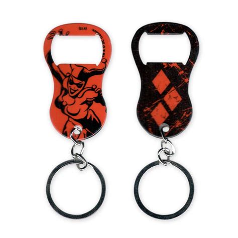 Harley Quinn Keychain Bottle Opener