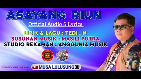 Murut Terbaru Asayang Riun Musa Lulusung Youtube