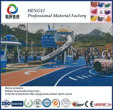 Colourful Highly Flexible Epdm Rubber Granules For Running Track