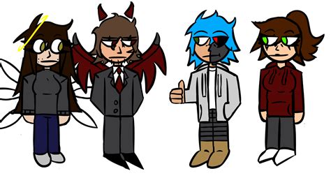 I Just Realized I Never Posted This My Main 4 Characters R