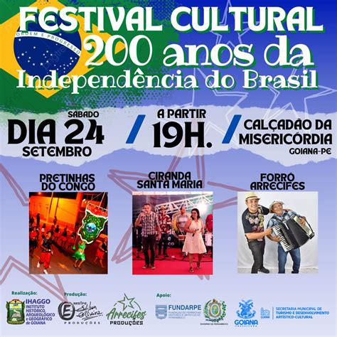 Ihaggo Realiza Festival Cultural 200 Anos Da Independência Do Brasil