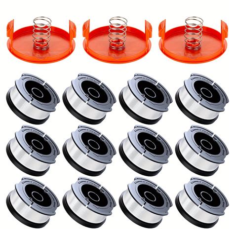 18 Packs Af 100 Trimmer Spool Compatible With Black Decker Weed Eater