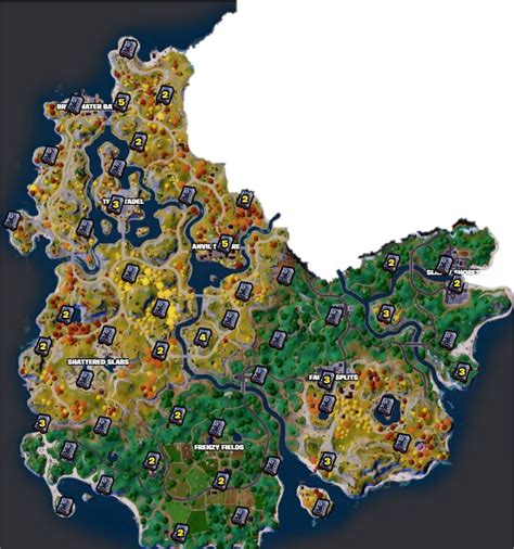 Fortnite Chapter 4 Season 1 All Safe Locations