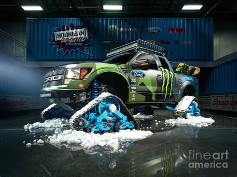 Ken Block Ford F-150 Raptortrax. Hoonigan Ford Performance Photograph ...