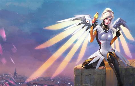 Overwatch Mercy Wallpapers - Wallpaper Cave