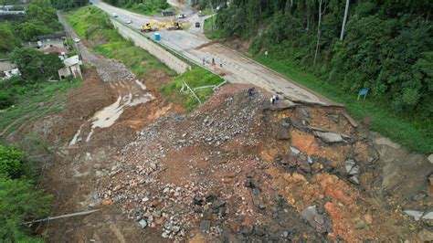 Interdição na BR 470 coleta de lixo reciclável é suspensa