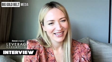 Beth Riesgraf Interview Parker Leverage Redemption Season Youtube