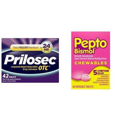 Prilosec Otc Omeprazole Delayed Release Treats Frequent Heartburn 24