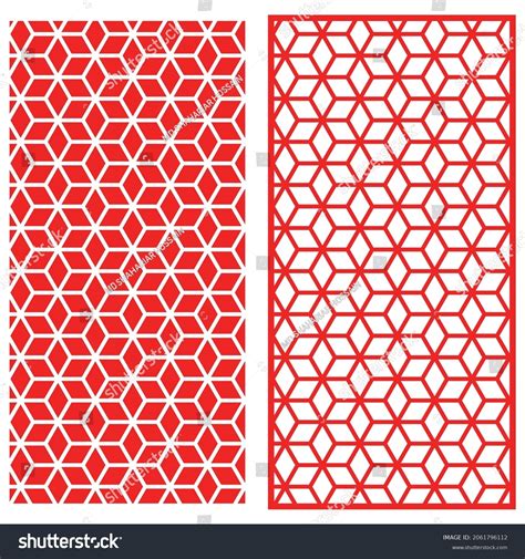 Laser Pattern Decorative Vector Panels Laser Stock Vector Royalty Free 2061796112 Shutterstock