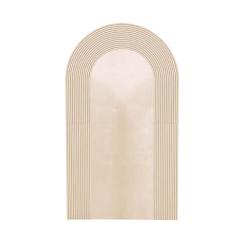 Large Full Arch Collapsing W 12 Ripple Edge Chiara Wall Panel Pick 3