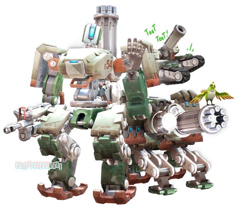 Mmdxoverwatch Bastion By Desertdraggon On Deviantart