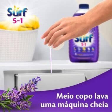 Lava Roupa Líquido SURF 5 em 1 Lavanda 3L