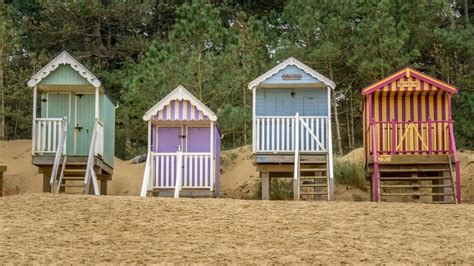 Beach Huts In Norfolk