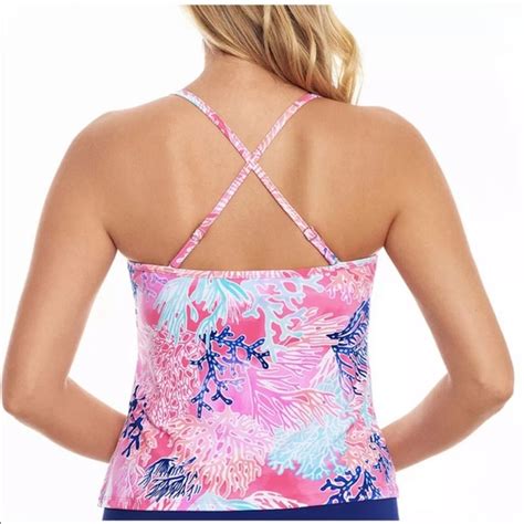 St Johns Bay Swim St Johns Bay Tropical Tankini Swimsuit Top 2